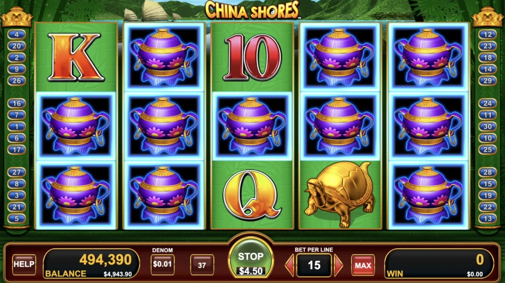 China Shores Slot