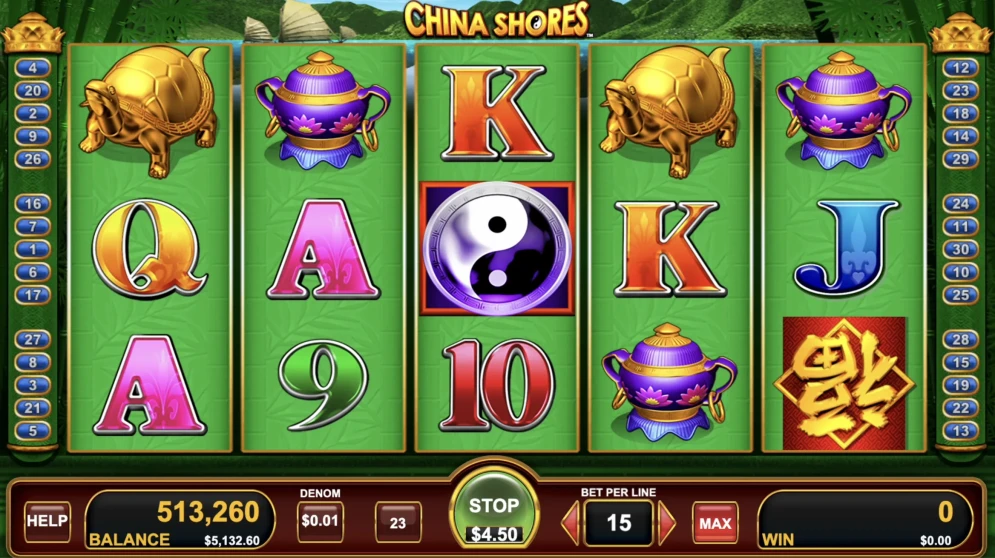 China Shores Slot